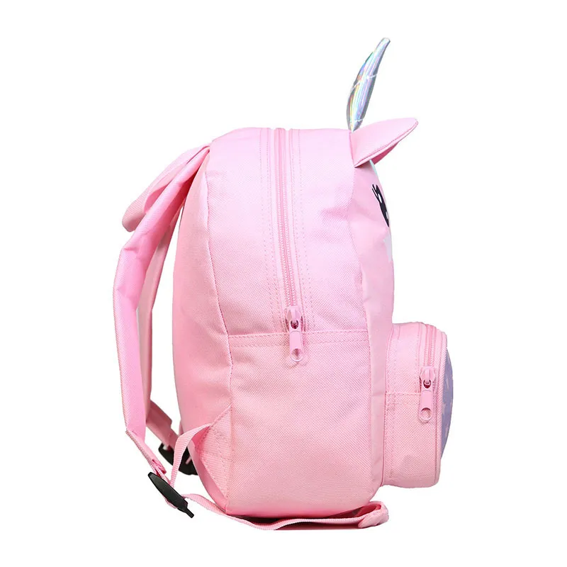 Sac à dos goûter maternelle Kids Licorne Rose - 22x26cm-6