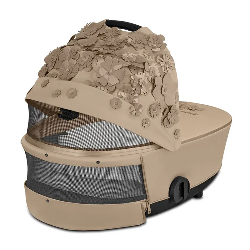 Duo Poussette Compacte Mios Chrome Brown/Simply Flowers Beige - 0m+-6