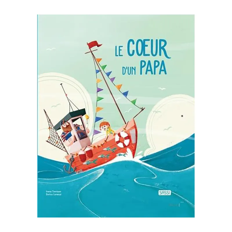 Livre Le coeur d'un papa - 5+-0