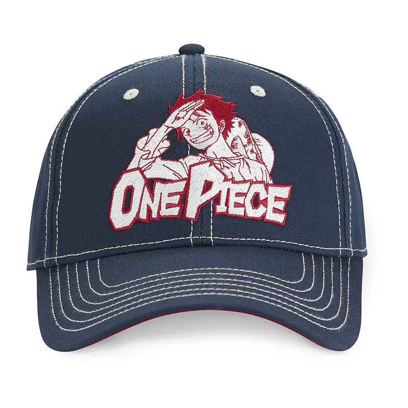 Casquette Enfant One Piece - Bleu/Rouge/Blanc-1