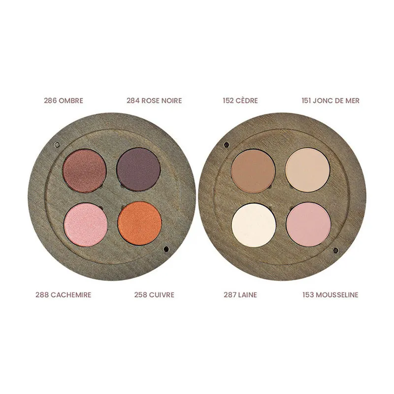 Palette rechargeable 8 fards à paupières Earth BIO - 8x1,1g-1