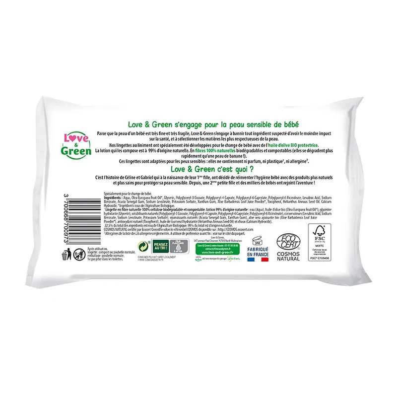 3 Paquets de Lingettes ÉCO Liniment spécial change - 3x56-1