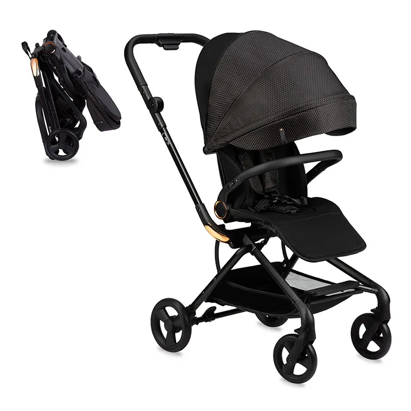 Poussette Compacte Adelle Noir/Rouge - 0m+-0