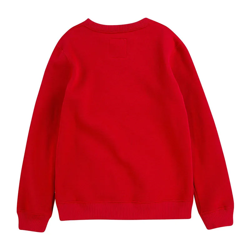 Sweat Batwing - Rouge Levi's/Blanc-3