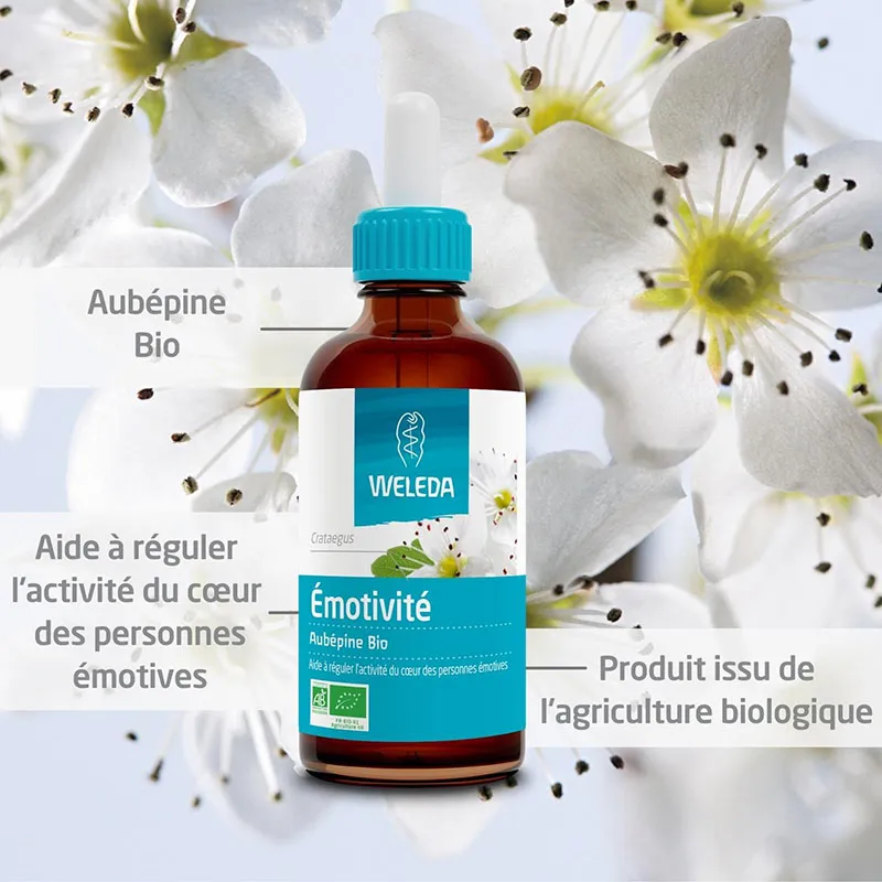 Extrait de plante Aubépine BIO Emotivité - 60ml-1