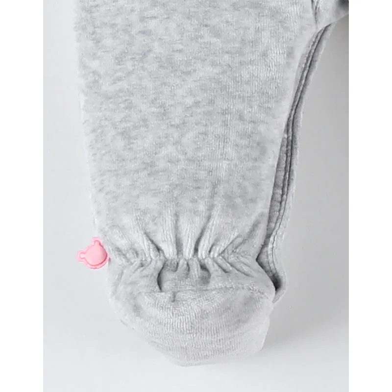 Dors-bien velours M&M - Blanc-2