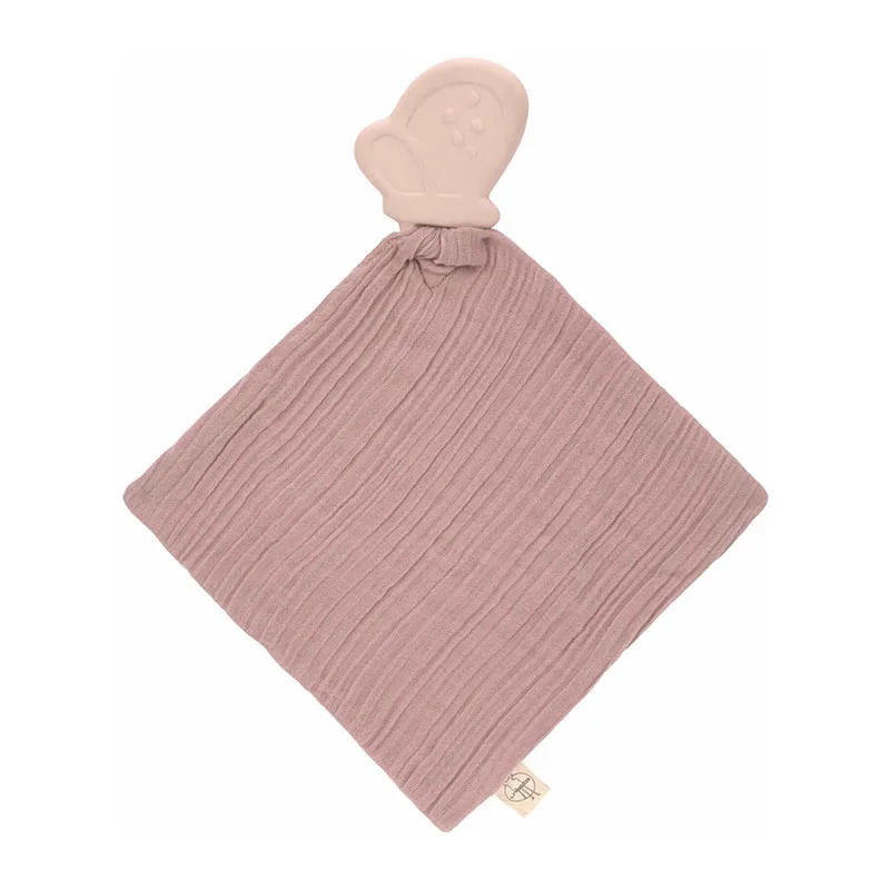 Anneau de dentition & doudou Papillon - Lassig-0