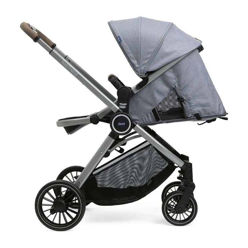 Trio Poussette Best Friend Pro Comfort Magnet Gris - 0m+-5