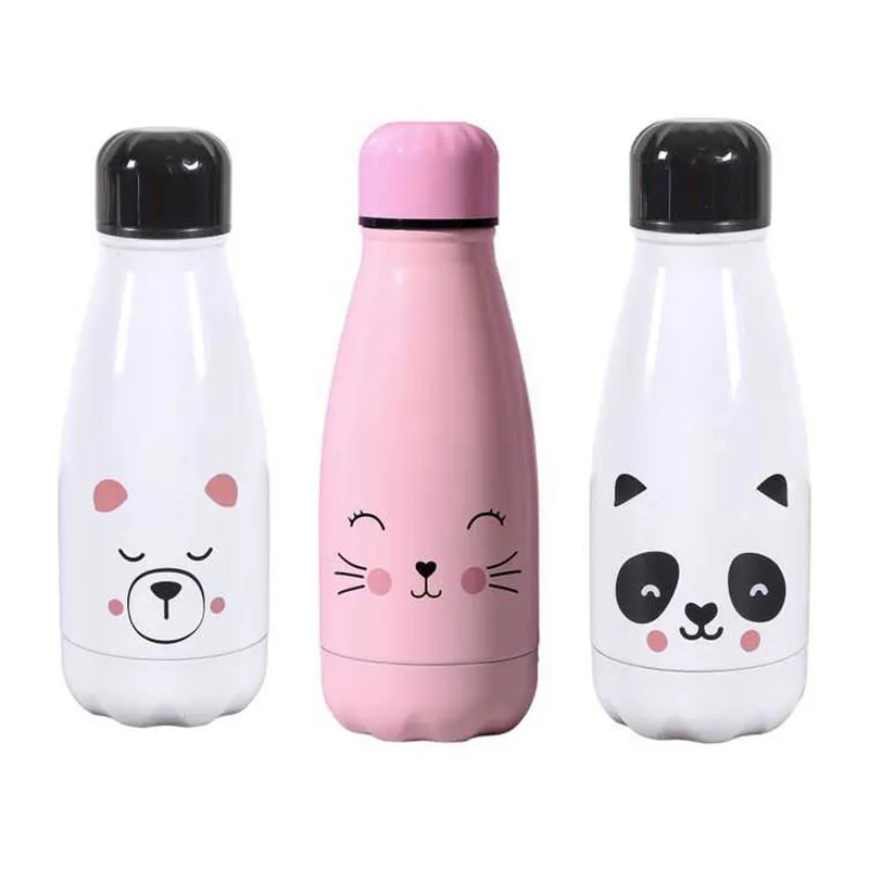 Bouteille de transport isotherme Kawaii Aléat. - 26cl-0
