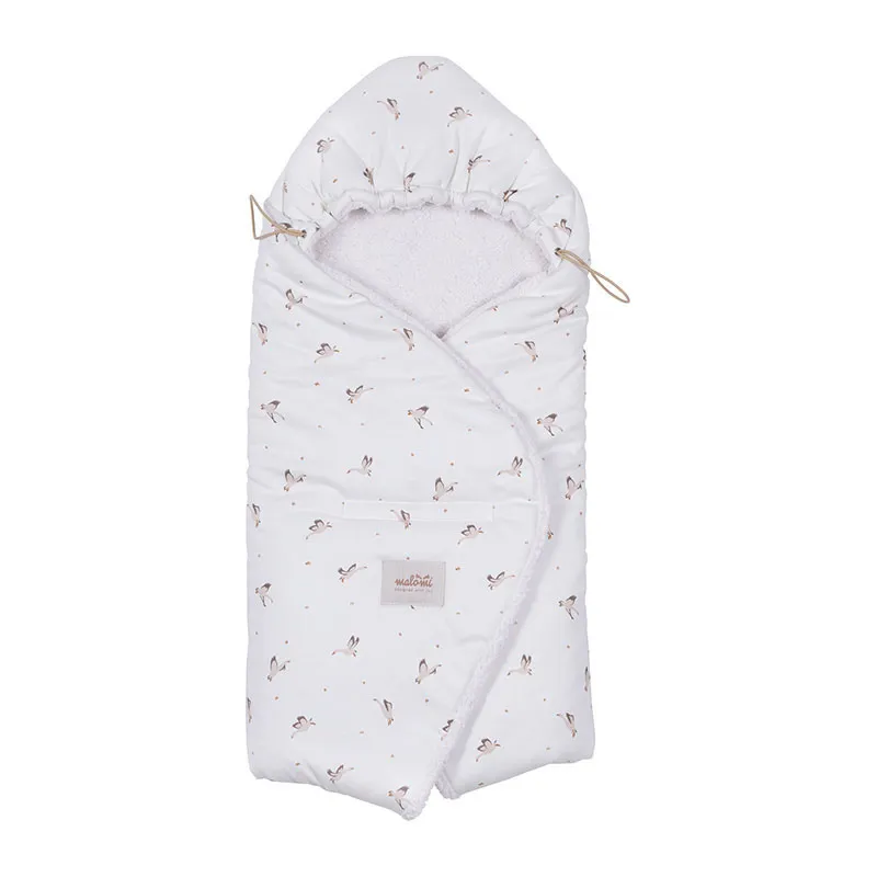 Nid d'ange Coton BIO Oie Beige - 112x104cm-0