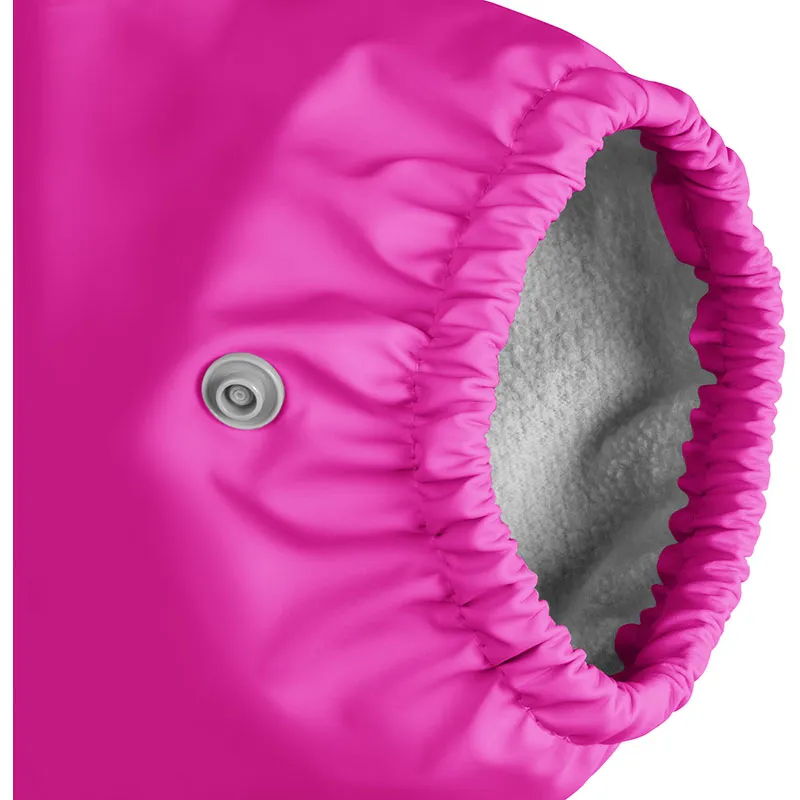 Chaussures/Chaussettes de pluie polaire - Rose fluo-1
