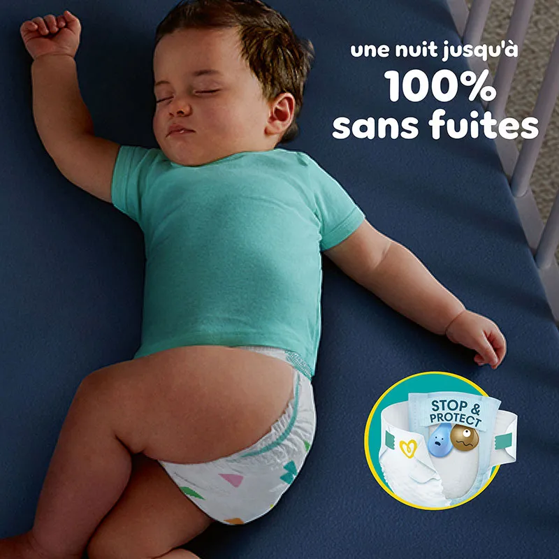 Couches Pampers Baby Dry T.2/4-8kg - 2x90-3