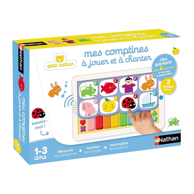 Mes comptines à jouer et à chanter - 18m+-0