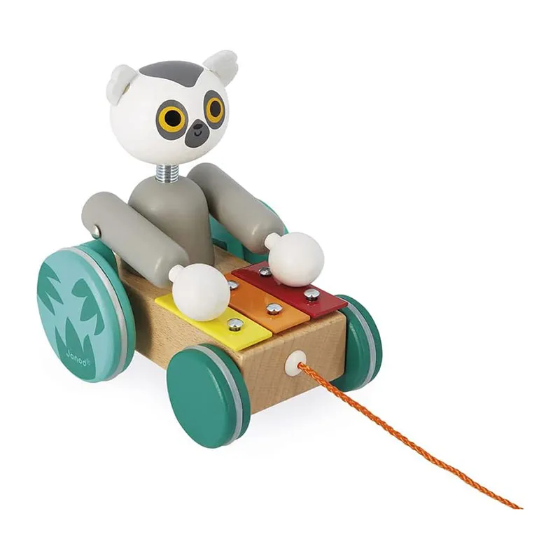 Xylophone Lémurier à promener - 18m+-0