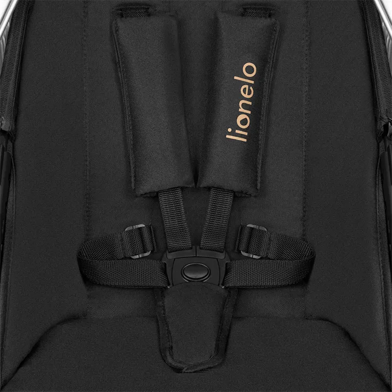 Trio Poussette Amber + Nacelle + Cosy Gr.0+ Black Onyx - 0m+-12
