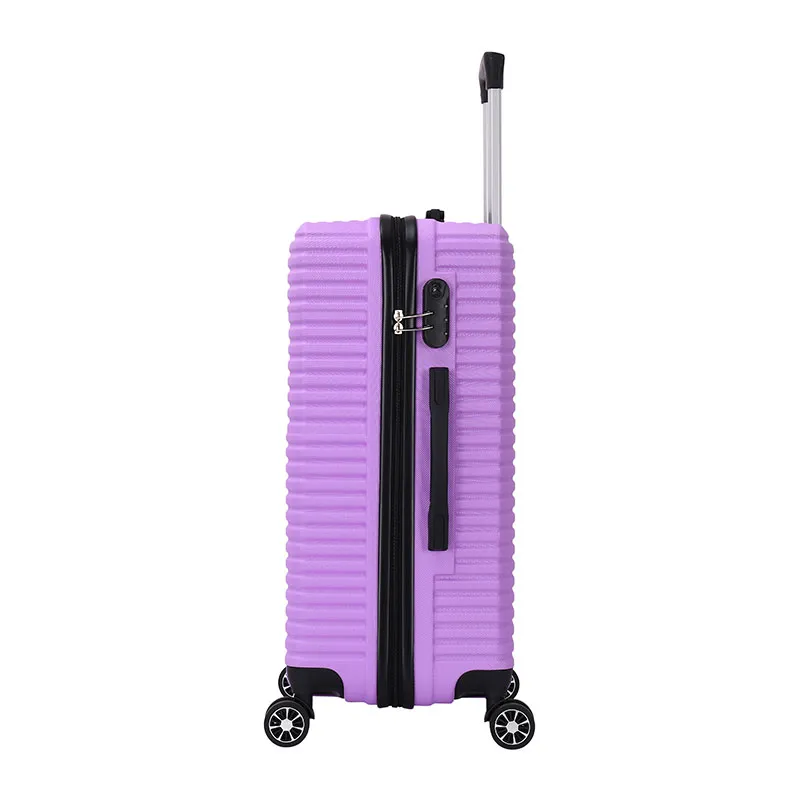 Set de 3 valises Vera 55/65/75cm - 43/65/94,5L - Orchidée-3