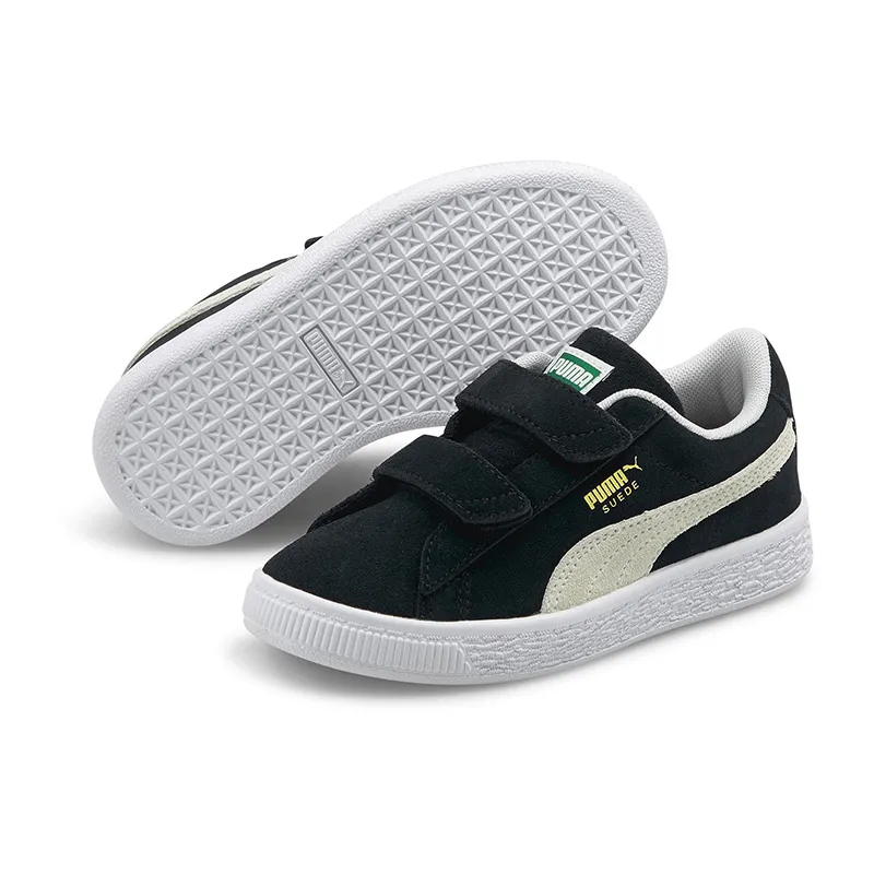 Baskets Garçon Suede Classic Xxi V Puma - Noir/Blanc-2