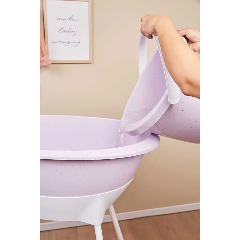 Baignoire Luma Speckles Lila - 81x41cm-2