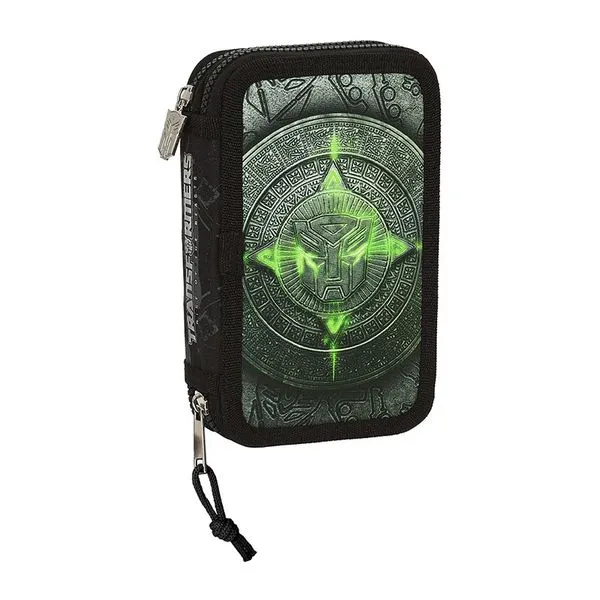 Trousse double + Access 28pcs. Transformers - 12,5x19,5cm-0