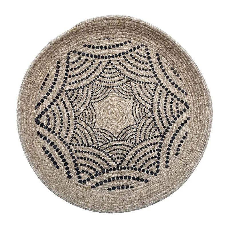 Décoration murale en jute - 2pcs-1