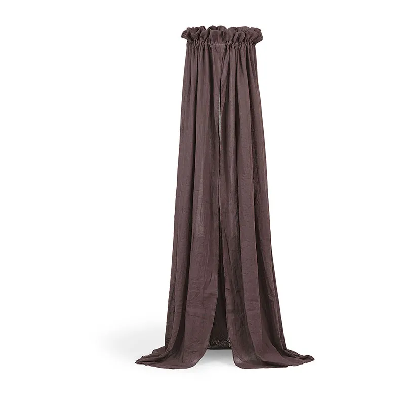 Ciel de lit Vintage Noisette - 155cm-0