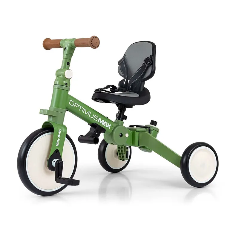 Tricycle 4en1 Optimus Max Vert - 12m+-3