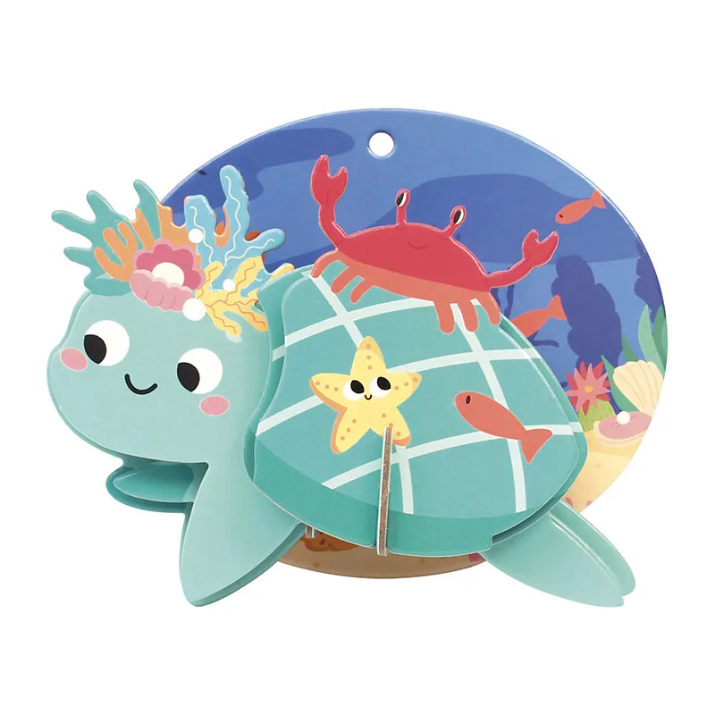 Maquette 3D à suspendre Tortue - 4+-1
