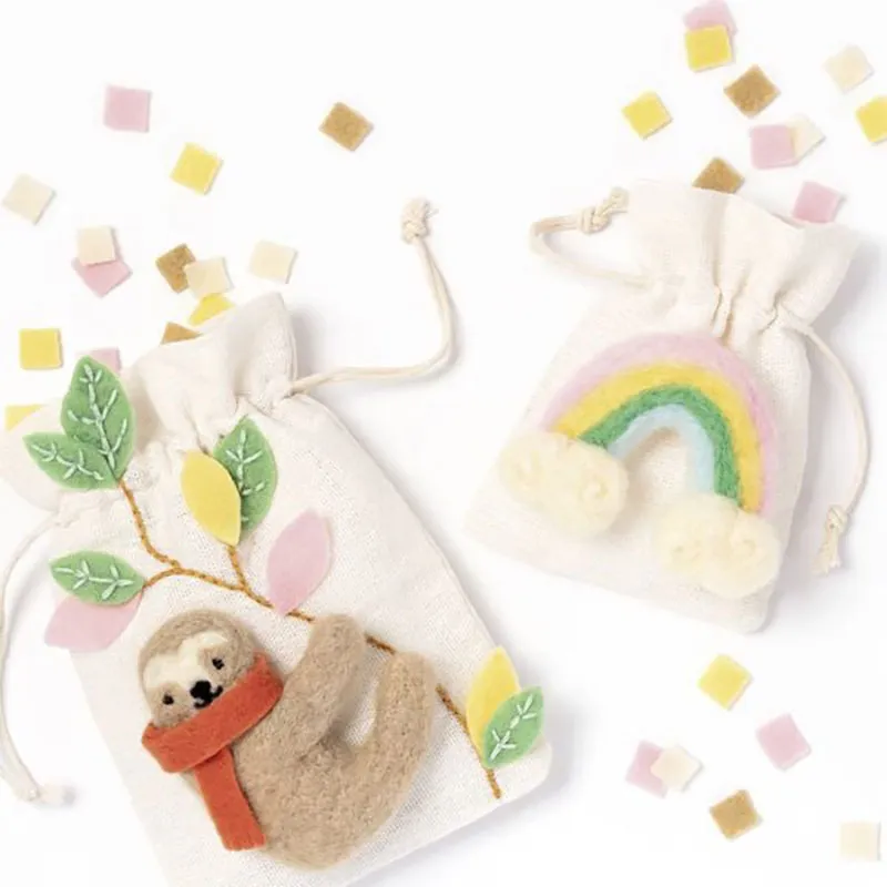 Kit créatif DIY en feutrine Rainbow - 36pcs-1