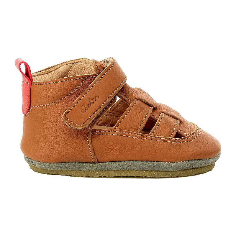 Salomés Bébé Layame Cuir - Camel-1