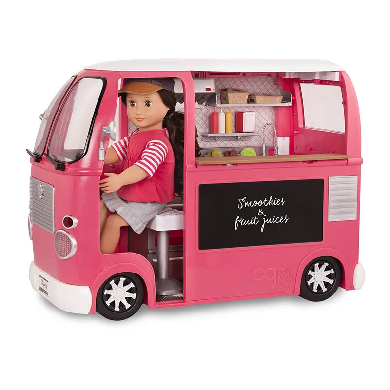 Foodtruck Rose & Accessoires - 75pcs-6