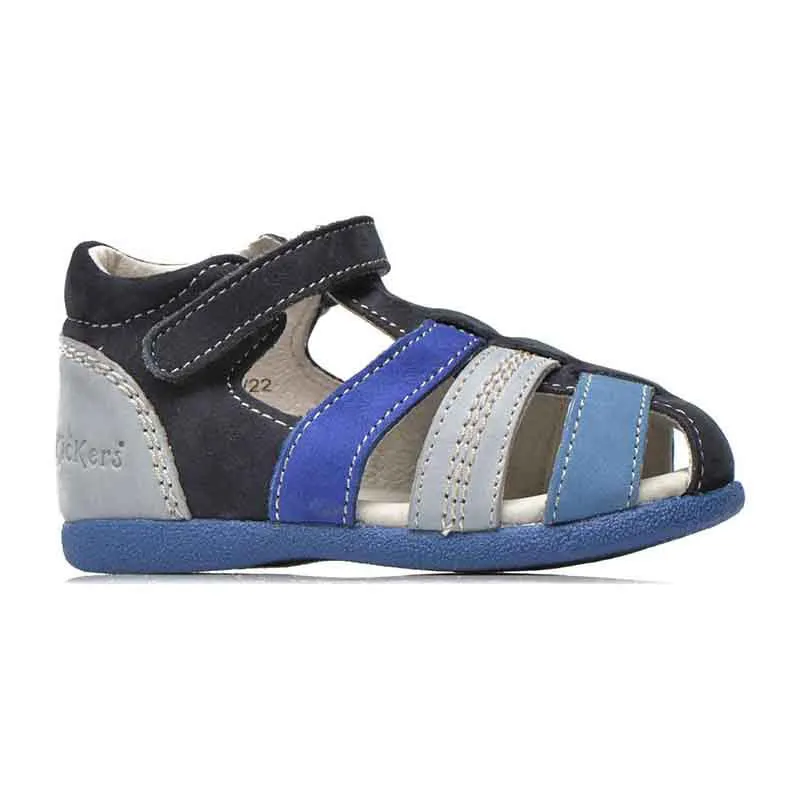 Sandales fermées Babysun - Marine/Bleu-4