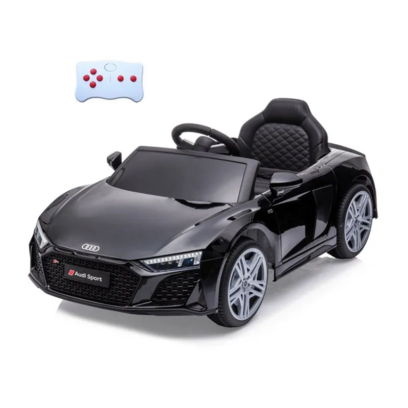 Voiture à batterie Audi R8 Spyder Noir - 36m+-1