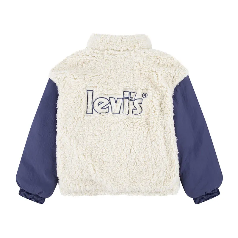 Veste polaire Sherpa - Antique Blanc-1