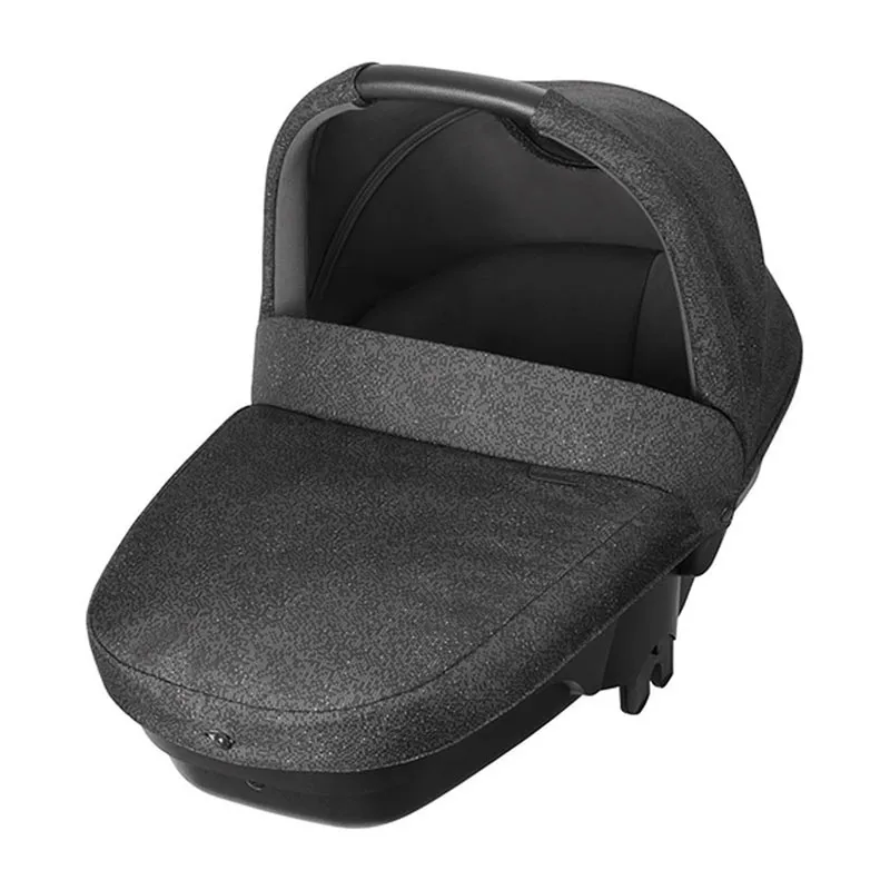 Trio Poussette Compacte Leona Essential Black + Cosi Pebble Pro sans base + Nacelle Amber2 + Adaptateurs - 0m+-9