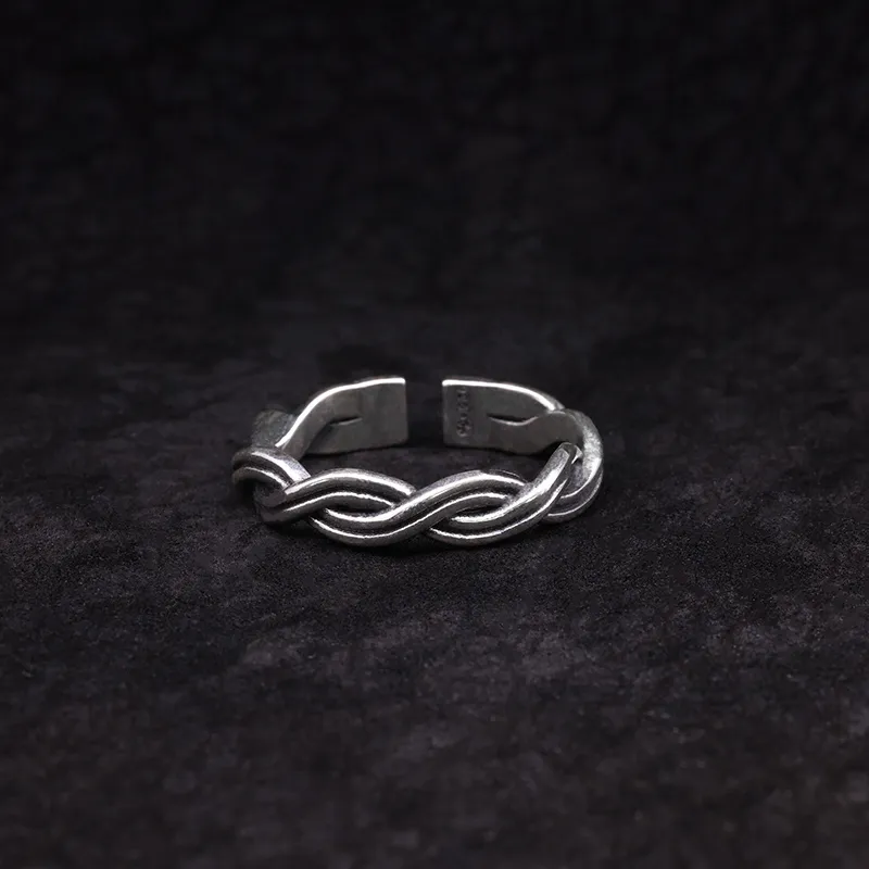Bague ajustable Madi - Argent 925/1000 - JACOBSON-1