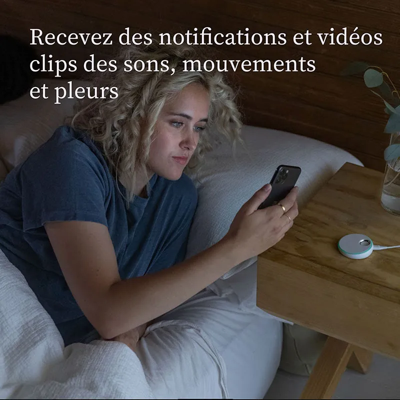 Babyphone Owlet Cam 2 - Bedtime Blue-6