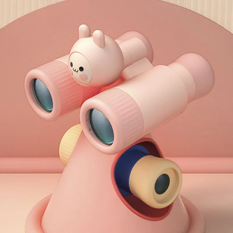 Jumelles pour enfant Rose 10X - 36m+-4