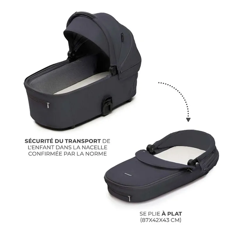 Poussette Compacte 2en1 Nea 2 Gris foncé - 0m+-6