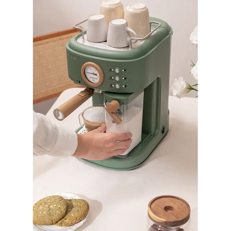 Cafetière Thera Retro-pro semi-automatic - Sauge-4