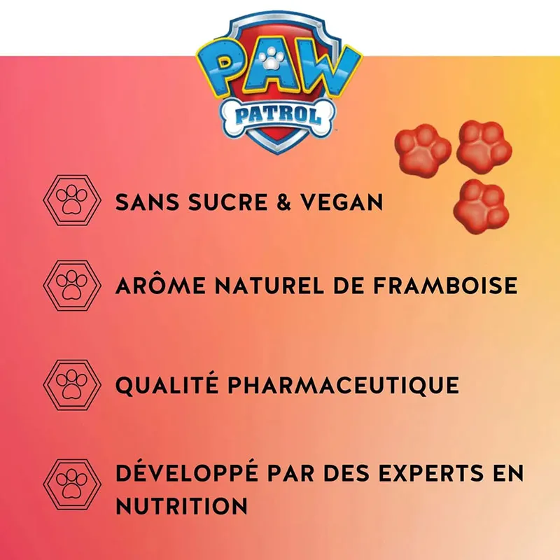 Cure 3 mois Pat'Patrouille Complexe Multivitaminé - Gummies-3