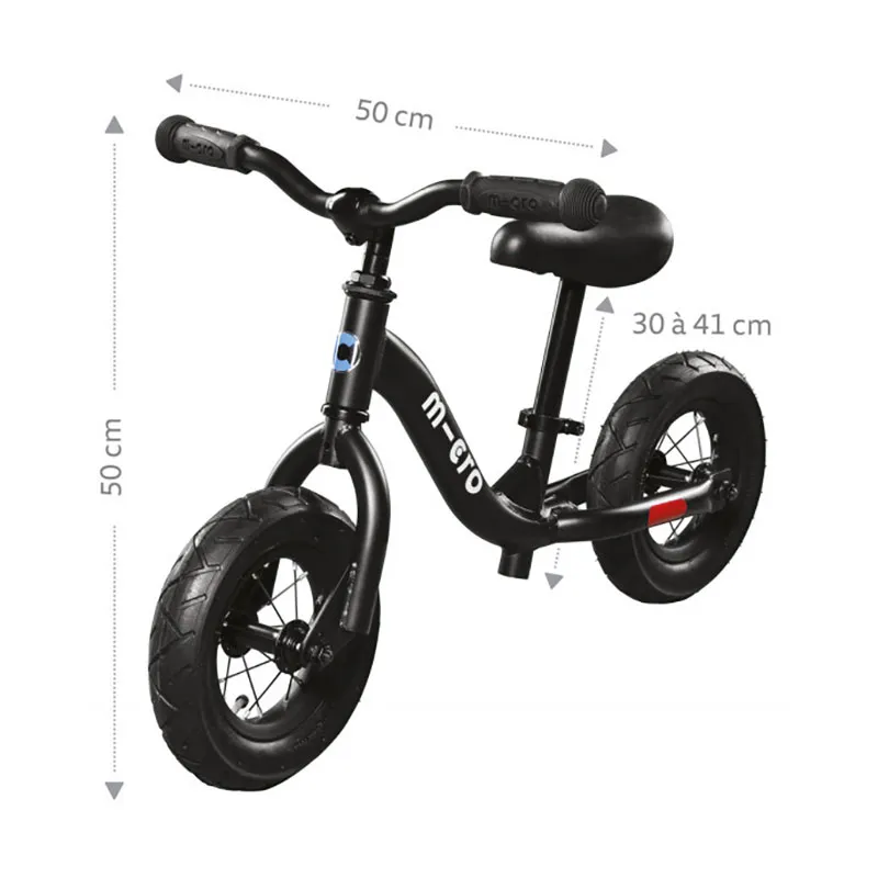 Draisienne micro balance Noir - 24m+-2