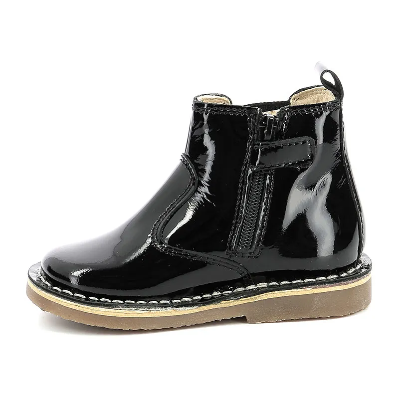Boots Maelio - Noir/Vernis-3