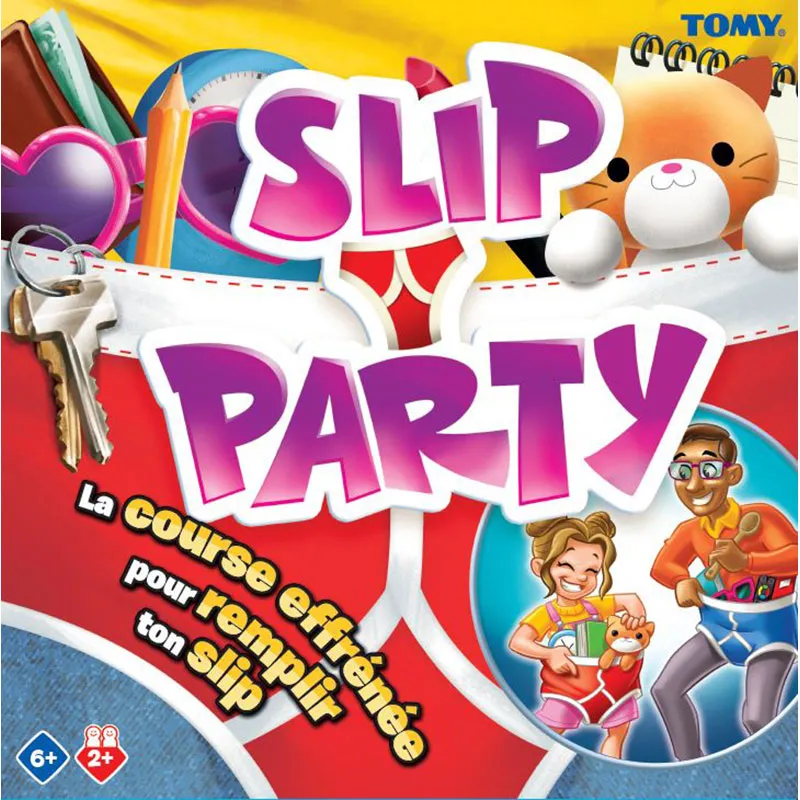 Jeu Slip party - 6+-6