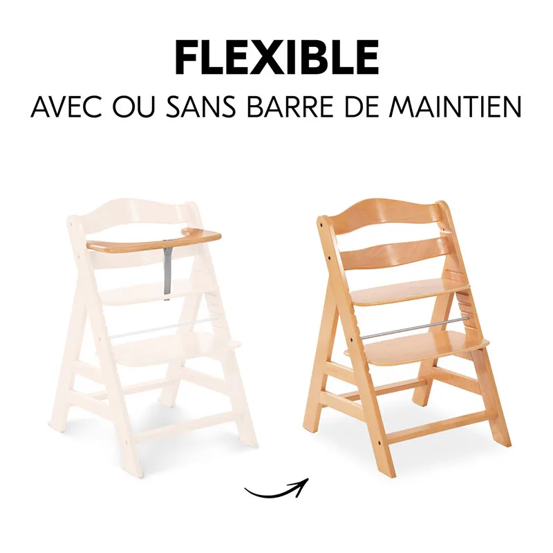 Chaise-haute Alpha+ + Transat Alpha Bouncer 2en1 + Tablette + Coussin Deluxe Espace - 0m+-8