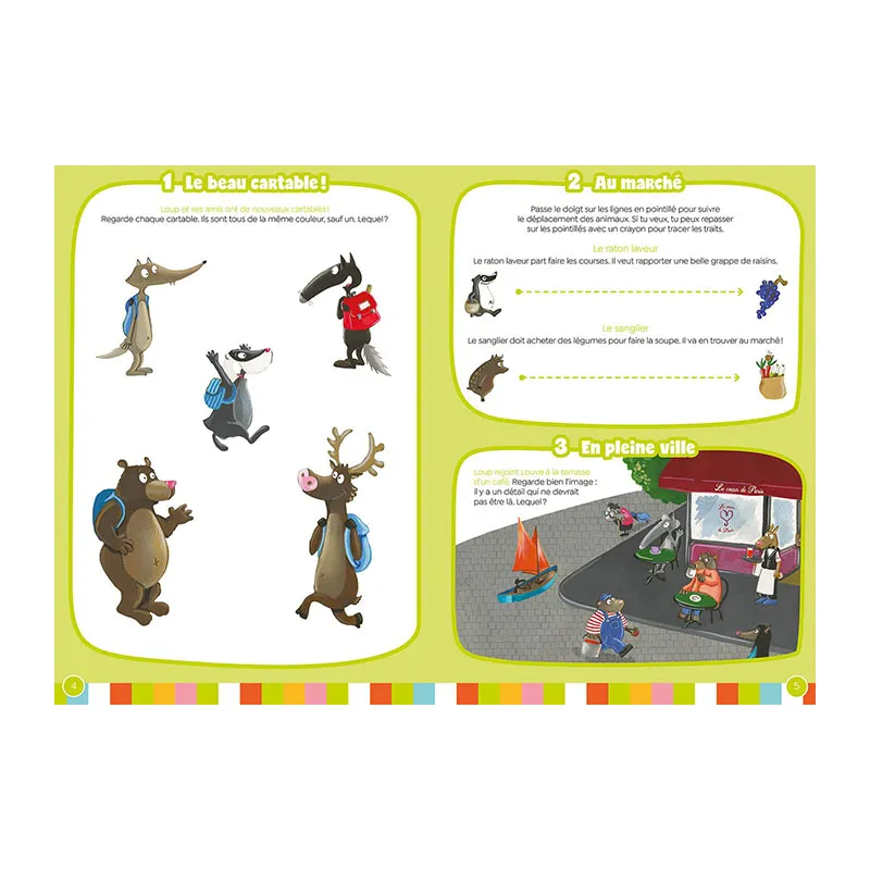 125 jeux avec Loup Vers la petite section - 24m+-1
