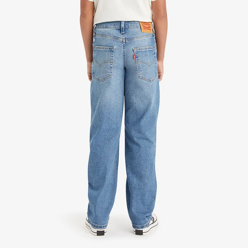 Jean Junior Stay Loose - Basil sky-7