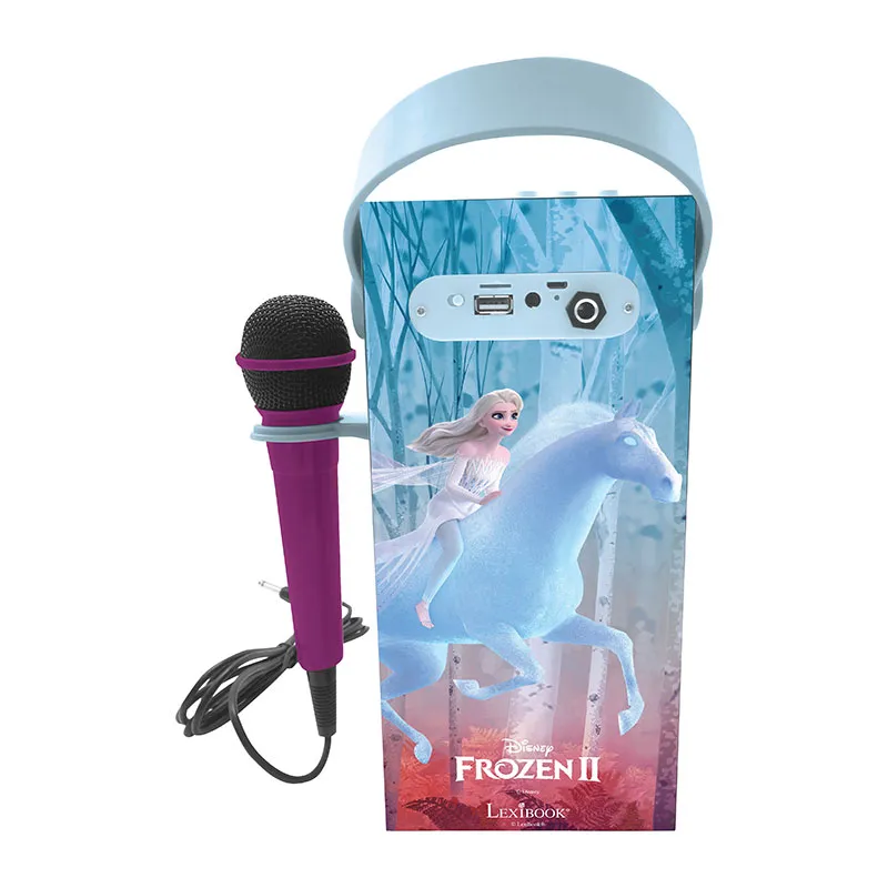 Enceinte Bluetooth portable & Micro Reine des Neiges - 6+-2