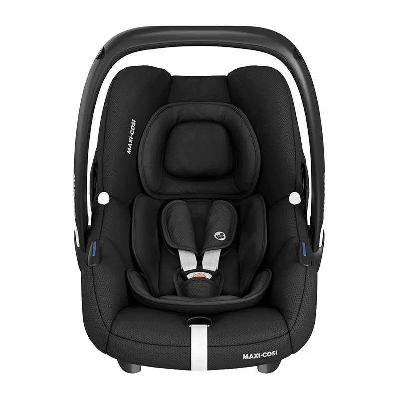 Duo Poussette Compacte Leona + Cosi Cabriofix sans base + Adaptateurs Essential Black - 0m+-7