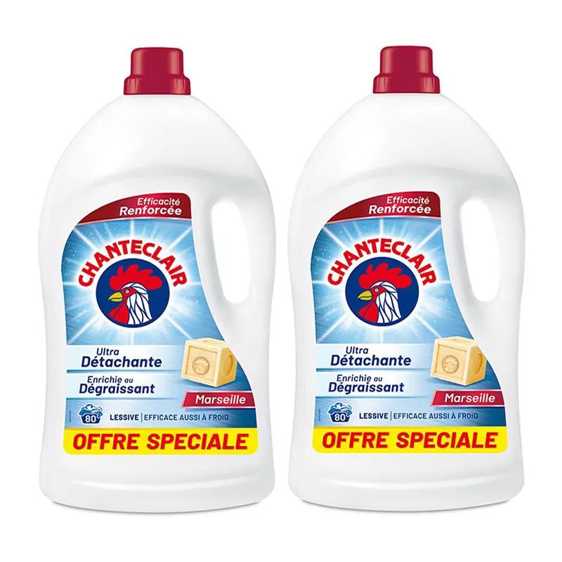 Lessive liquide Savon de Marseille - 2x3,6L-0