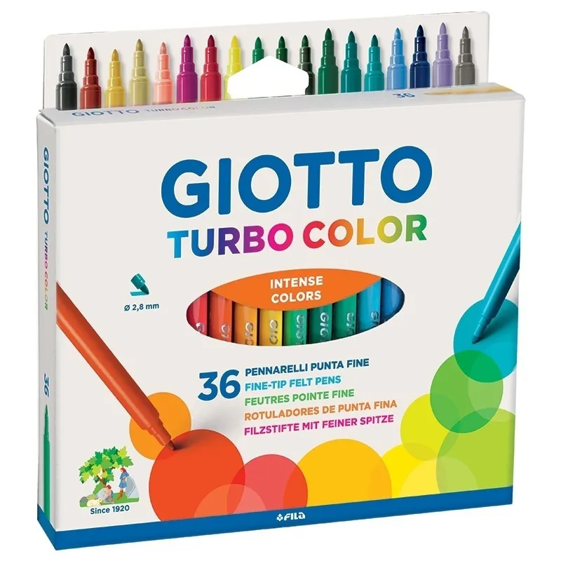 Feutres Turbo Color lavables à l'eau - 36pcs-0